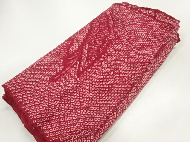 JAPANESE KIMONO / ANTIQUE COTTON SHIBORI PINE PATTERN HAORIARAIHARI